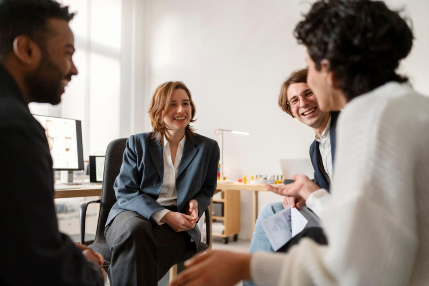 Análisis financiero y revisión de documentación con cliente en coravelitho